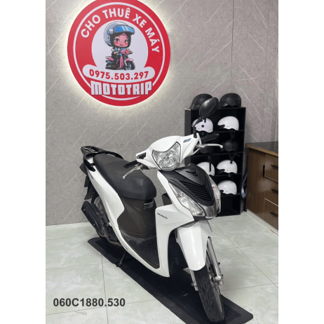 Honda Vision Trắng Đen 125cc