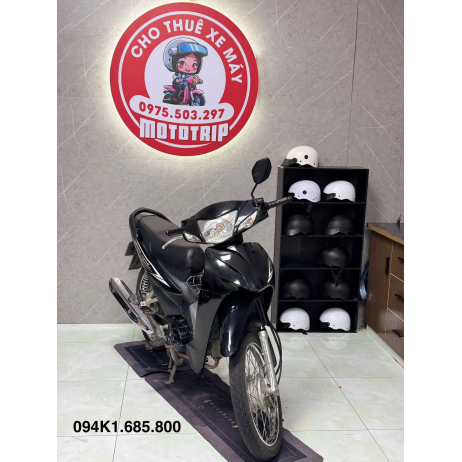 Honda Wave Anlpha Đen 110cc