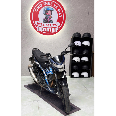Suzuki Satria Xanh Đen 150cc