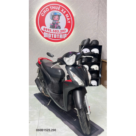 Vision Đen Nhám 125cc