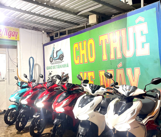 Cho Thuê Xe Máy Tháng