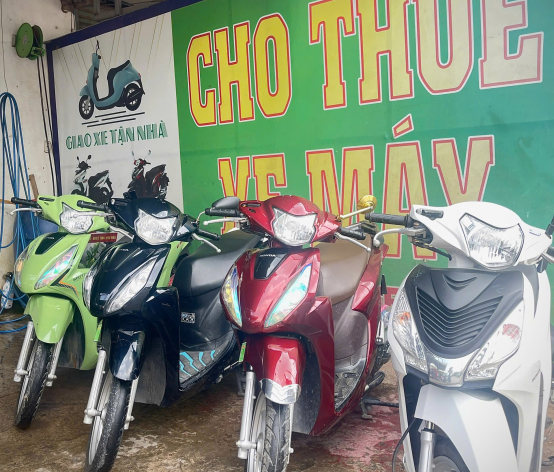 Cho Thuê Xe Máy Tuần